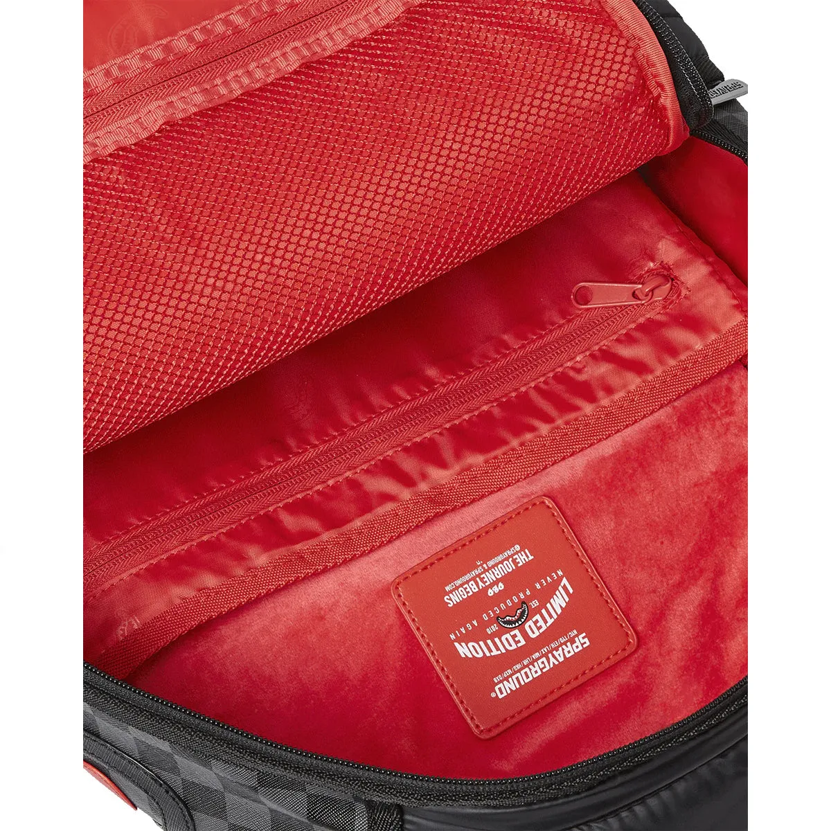 Sprayground - Zaino Black Puffer Grey Check Limited Edition - 910B6780NSZ - GREY/CHECK