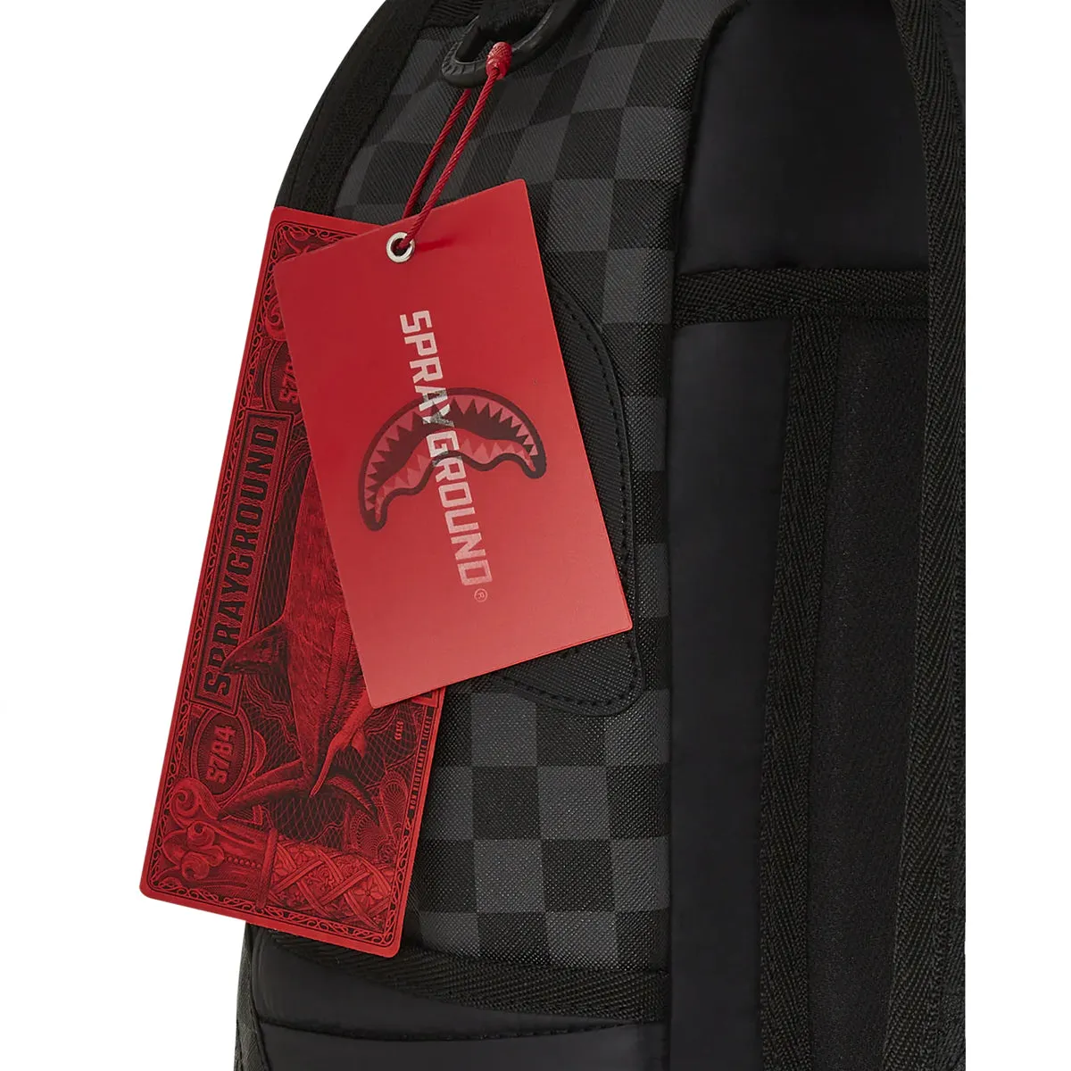 Sprayground - Zaino Black Puffer Grey Check Limited Edition - 910B6780NSZ - GREY/CHECK