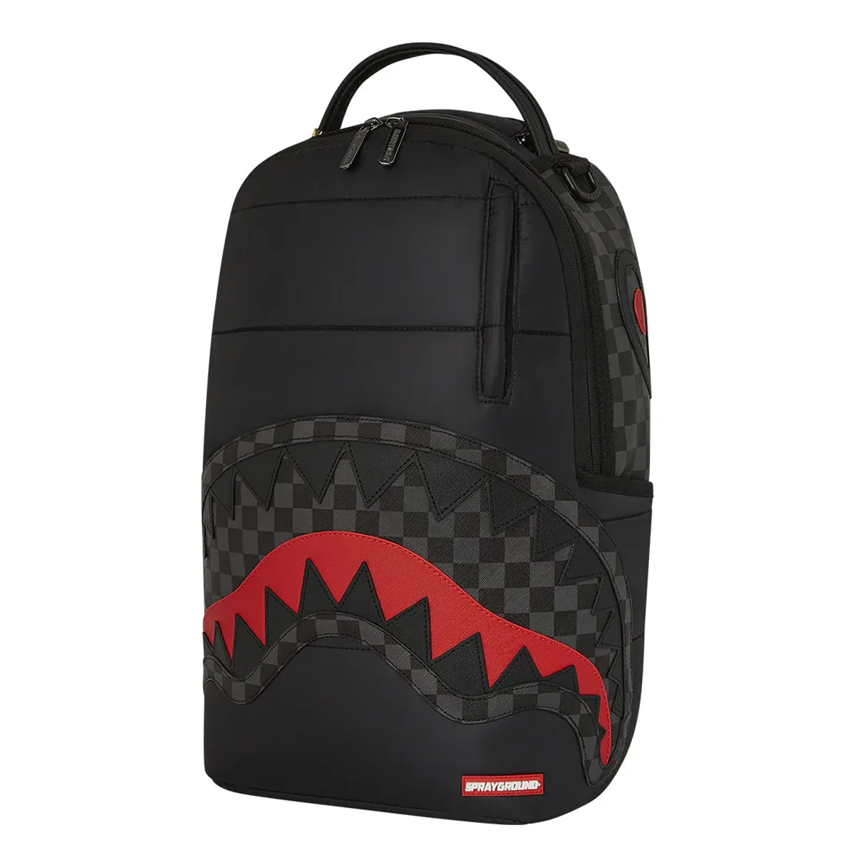 Sprayground - Zaino Black Puffer Grey Check Limited Edition - 910B6780NSZ - GREY/CHECK