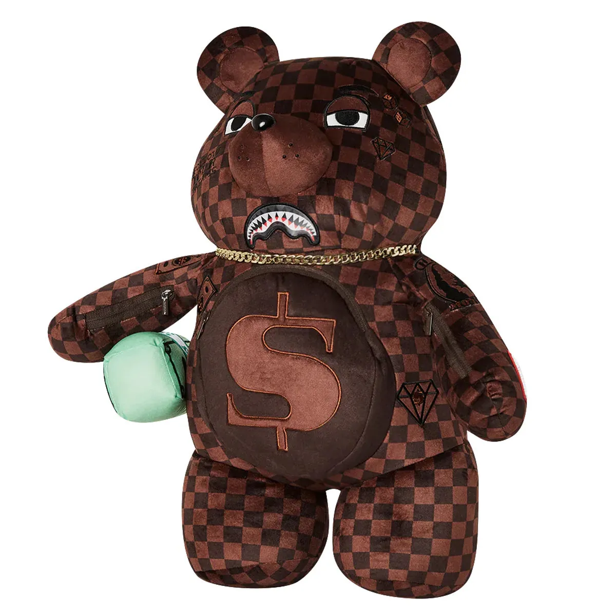Sprayground - Zaino Sip Lenticular Chomp Moneybear Limited Edition - 910B6518NSZ - SIP/LENTICULAR/CHOMP/MONEYBEAR