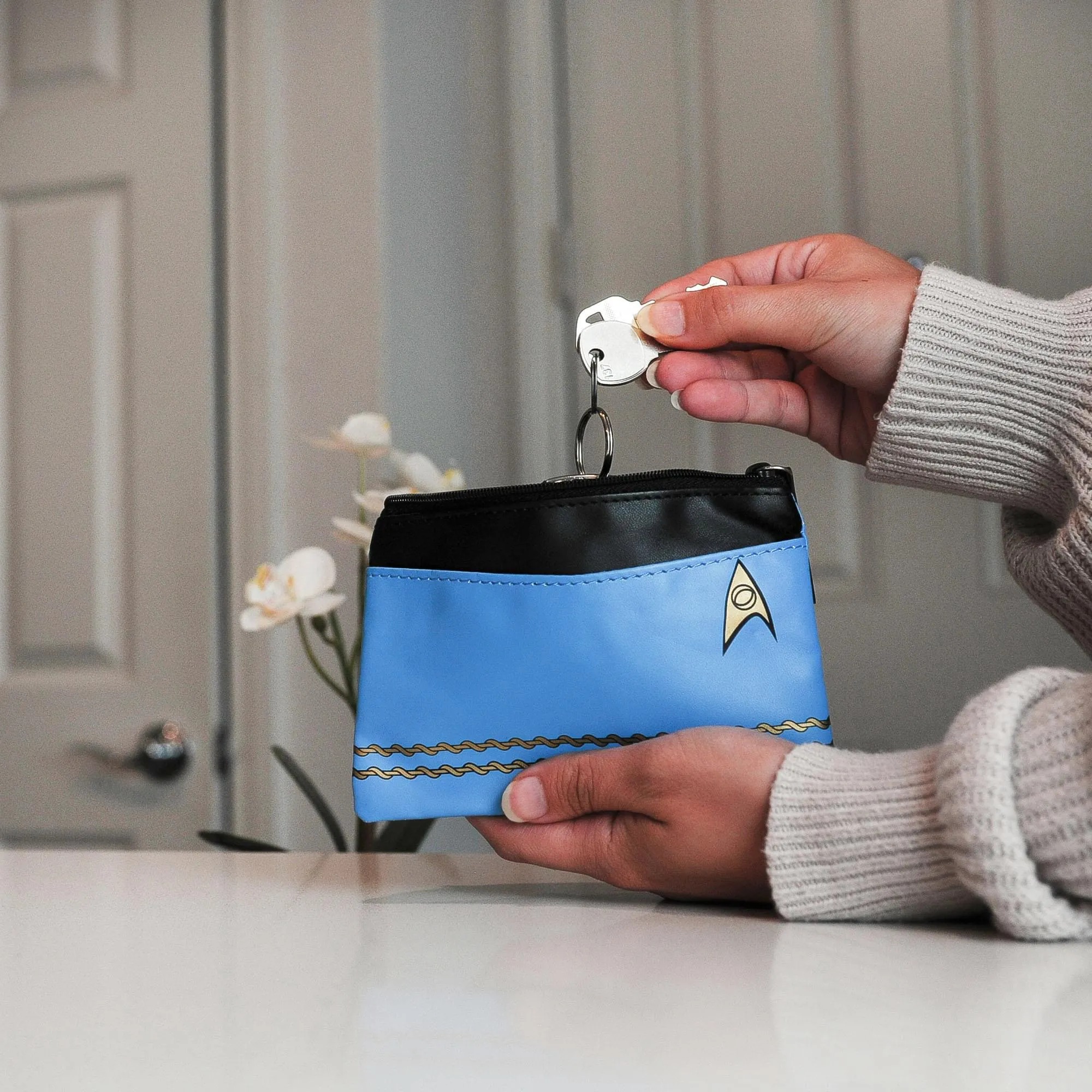 Star Trek Blue Uniform Coin Purse