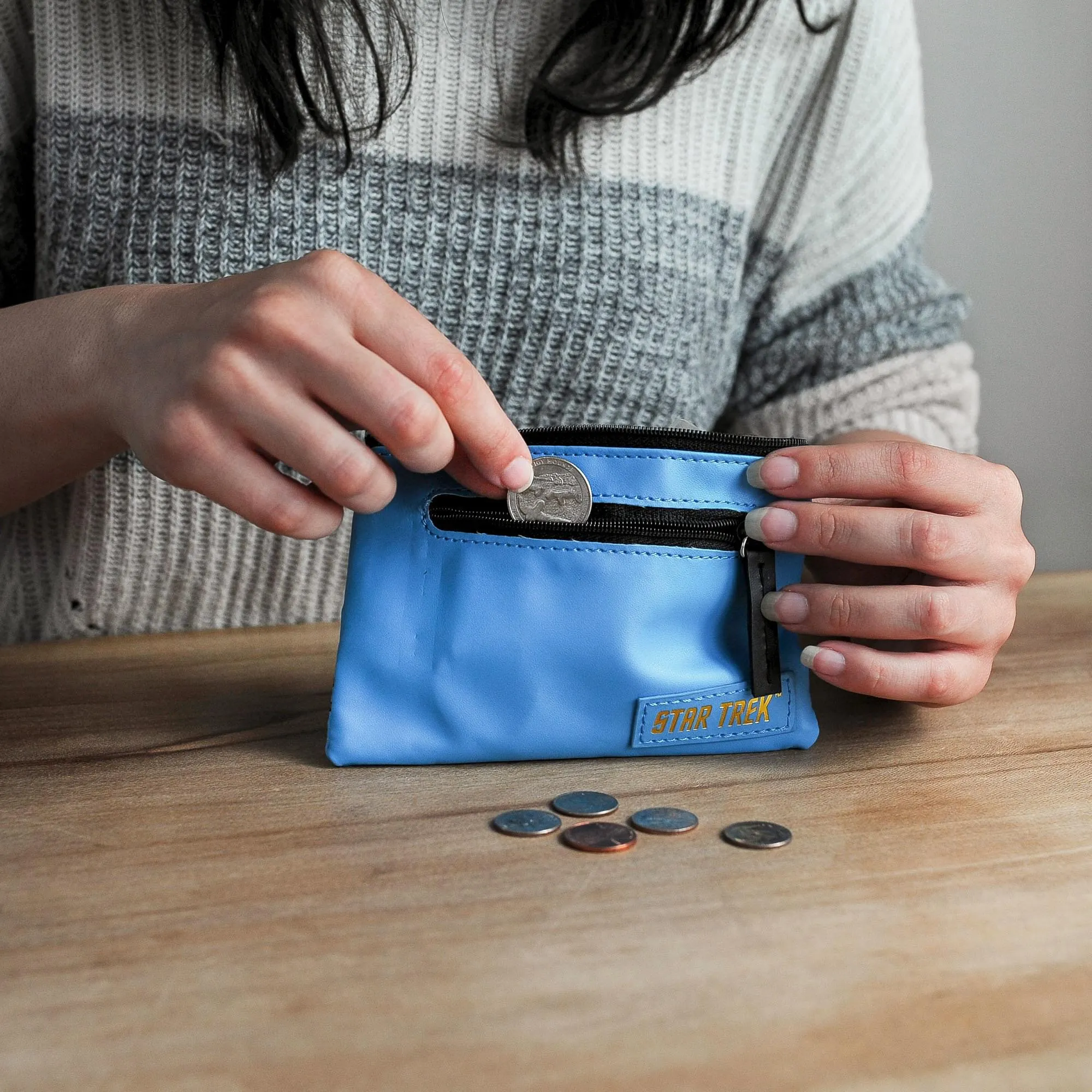Star Trek Blue Uniform Coin Purse