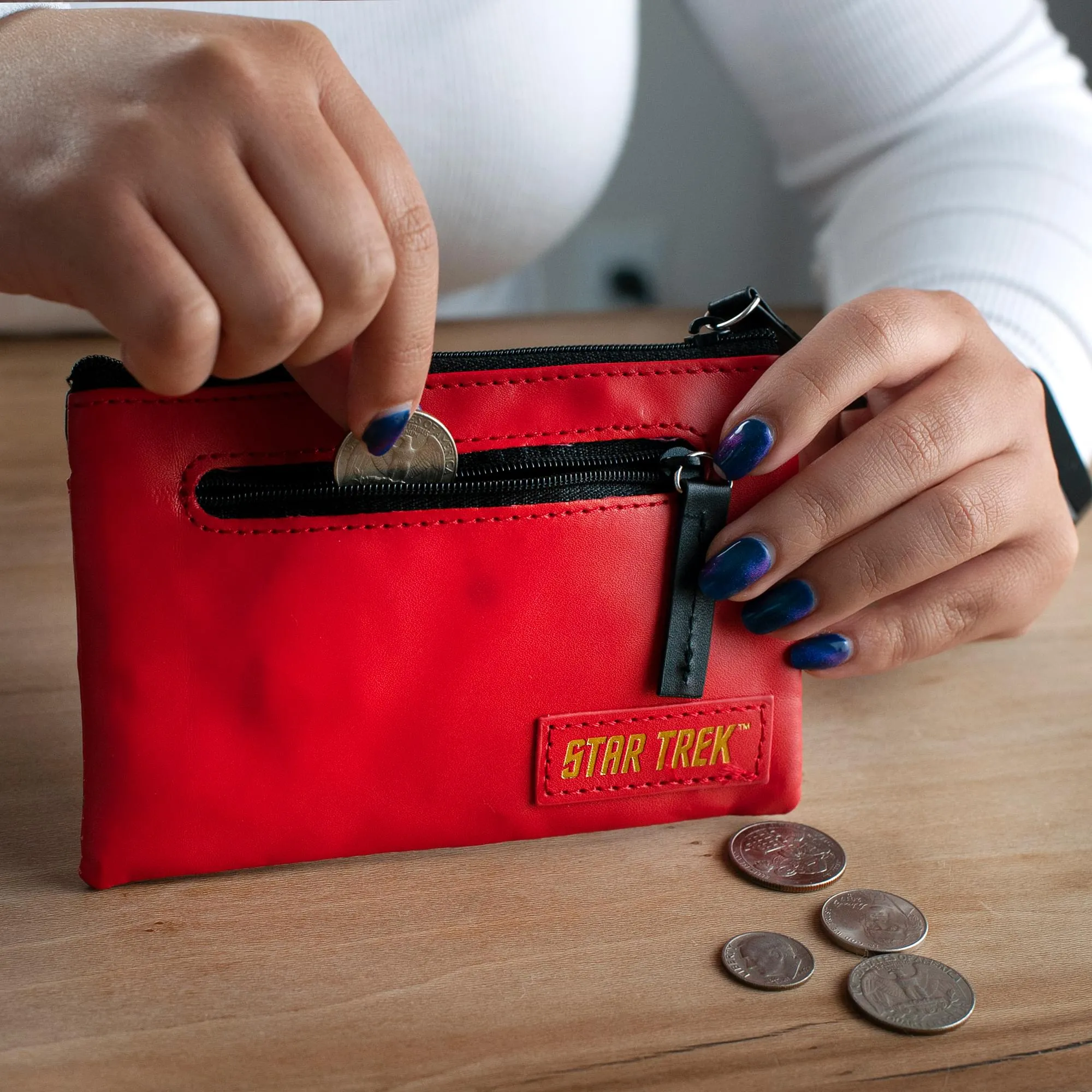 Star Trek Red Uniform Coin Purse