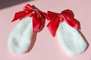 Strawberry Bunny Lop Ears