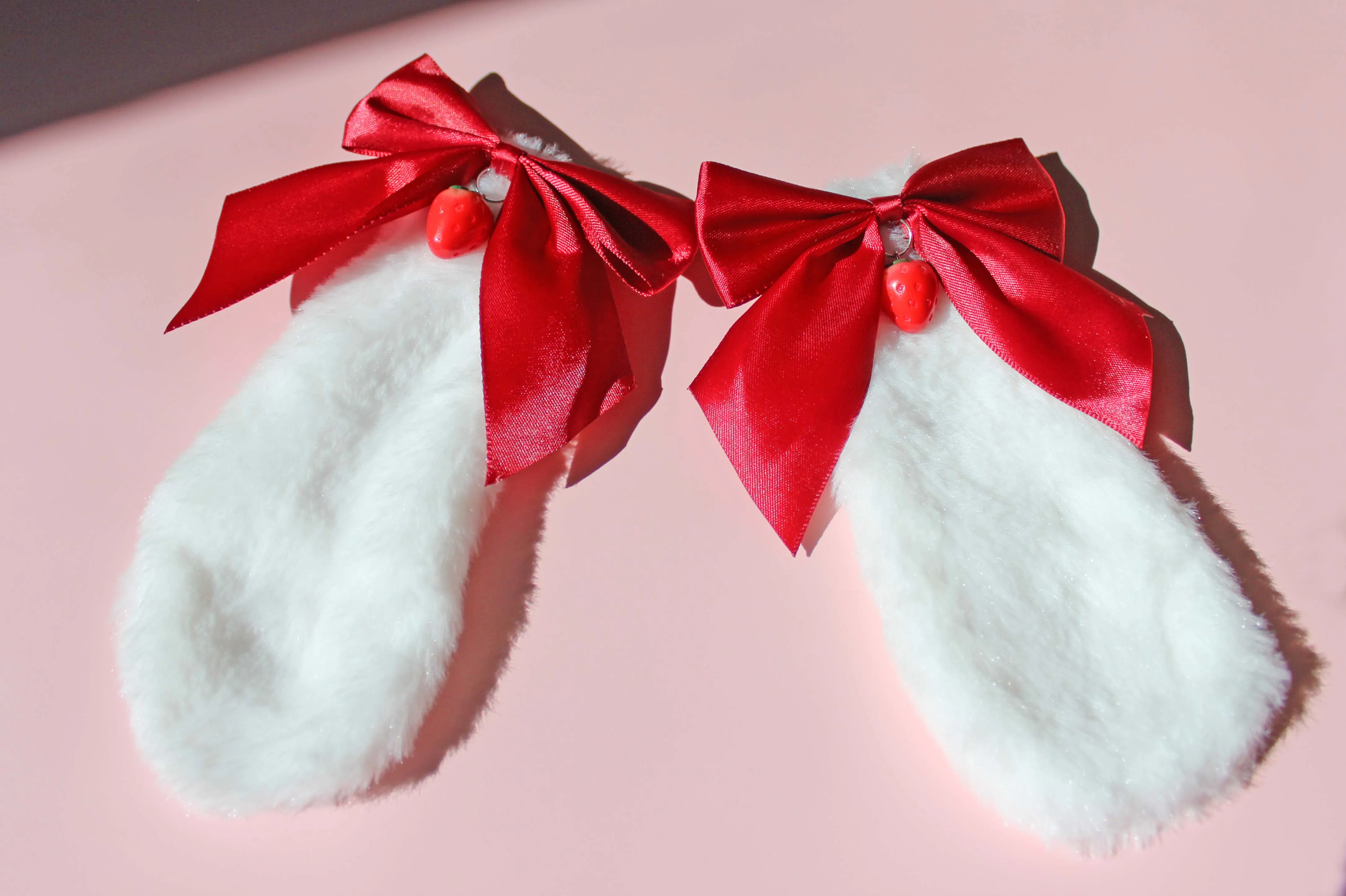 Strawberry Bunny Lop Ears