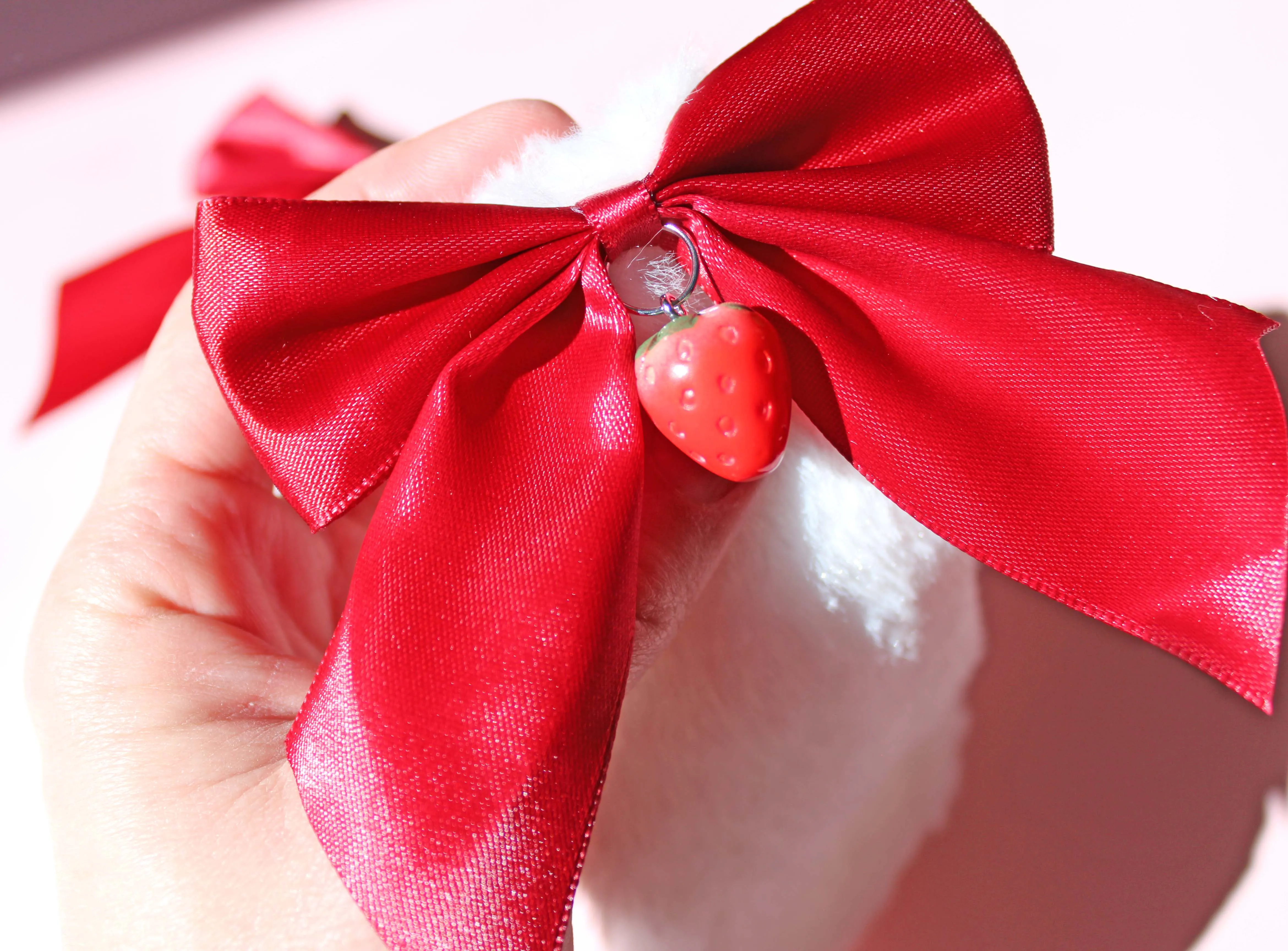 Strawberry Bunny Lop Ears