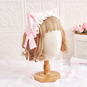 Sugar Time~Kawaii Lolita Cat Ears Design Headband