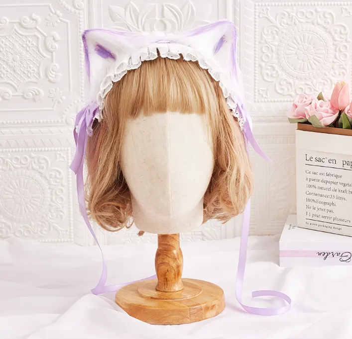 Sugar Time~Kawaii Lolita Cat Ears Design Headband