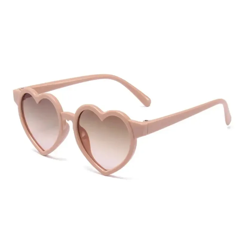 Summer Girl Boys Cute Kids Rimless Sunglasses 2023 Cartoon Bear Gradual Children Baby Outdoor Sun Glasses Lunette Soleil Enfant