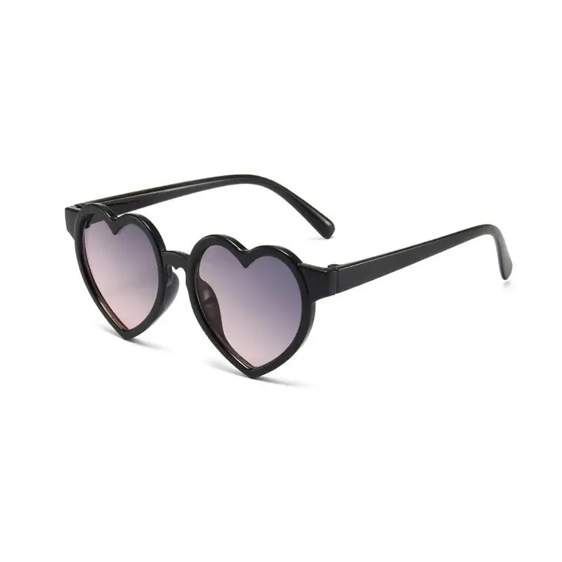 Summer Girl Boys Cute Kids Rimless Sunglasses 2023 Cartoon Bear Gradual Children Baby Outdoor Sun Glasses Lunette Soleil Enfant