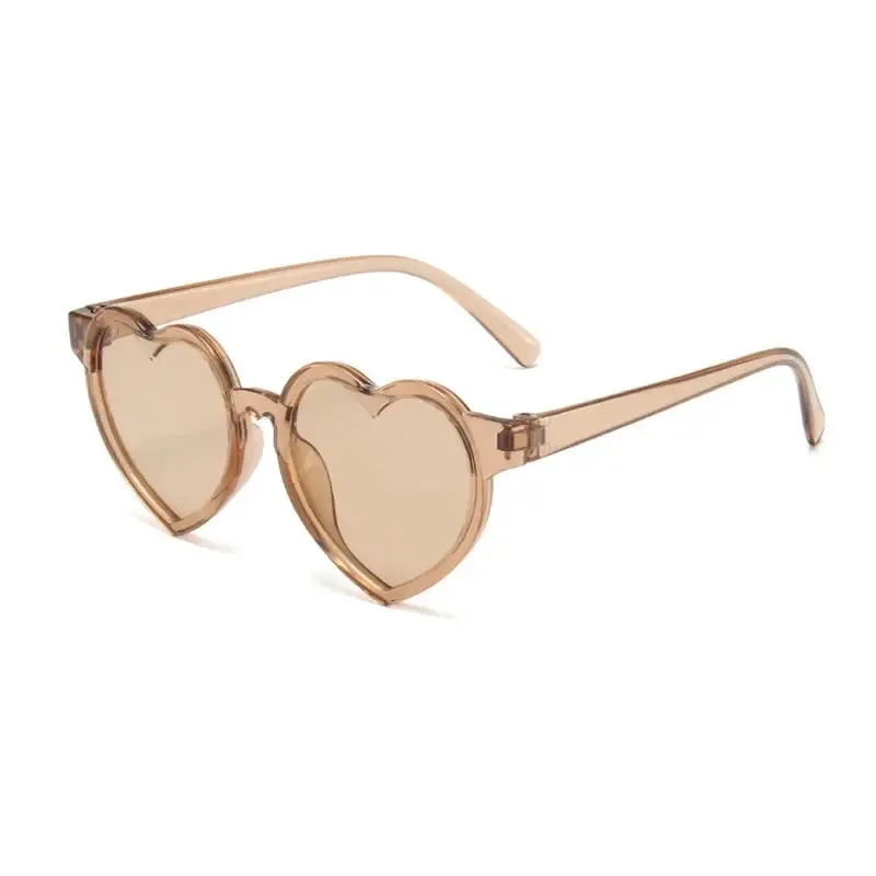 Summer Girl Boys Cute Kids Rimless Sunglasses 2023 Cartoon Bear Gradual Children Baby Outdoor Sun Glasses Lunette Soleil Enfant