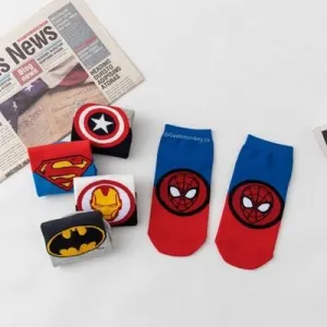Super Hero Family Socks (Set of 5)