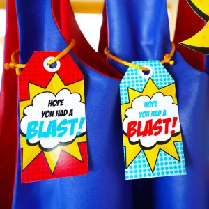 Superhero Boy Party Favors | Superhero Party Decorations