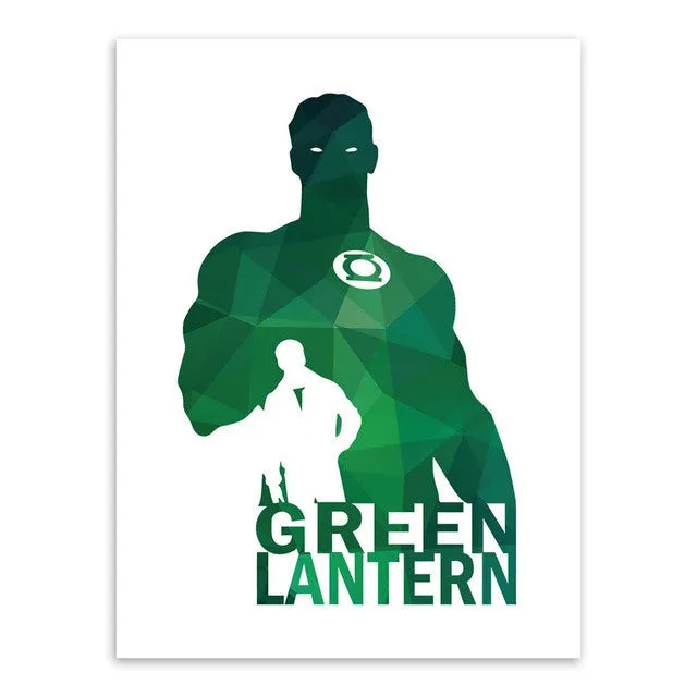 Superhero Canvas Art