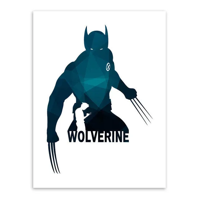 Superhero Canvas Art