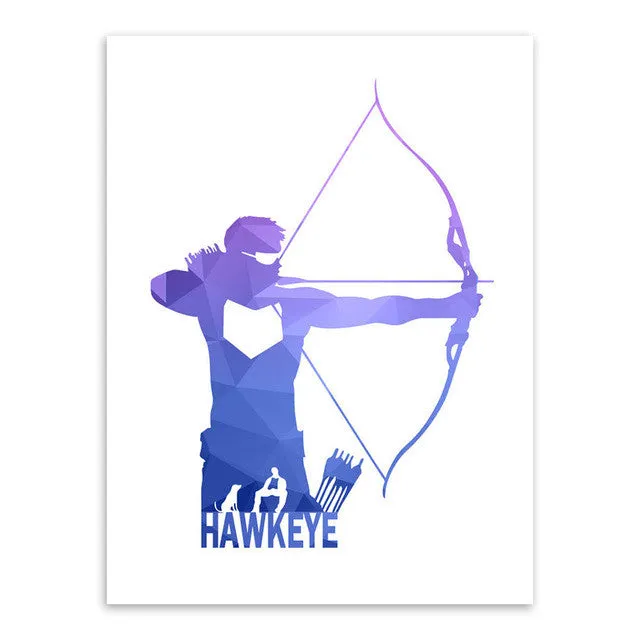 Superhero Canvas Art