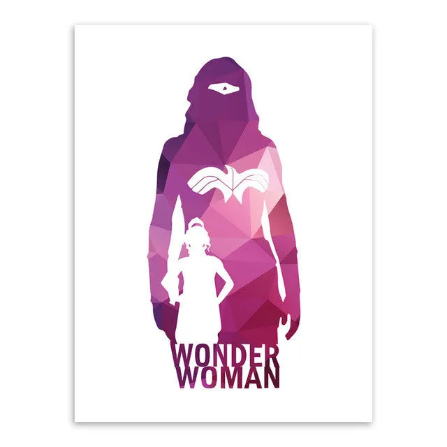 Superhero Canvas Art