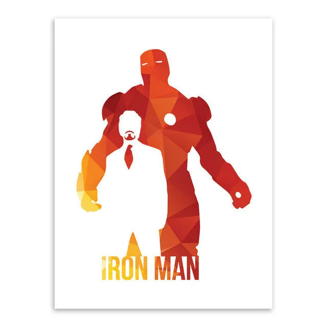 Superhero Canvas Art