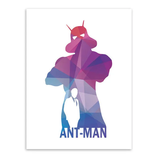 Superhero Canvas Art