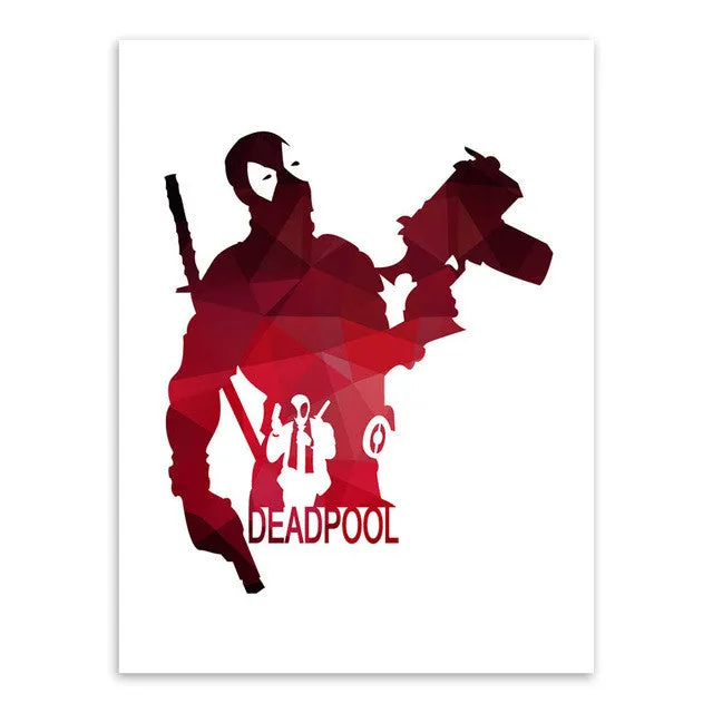 Superhero Canvas Art