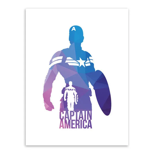 Superhero Canvas Art