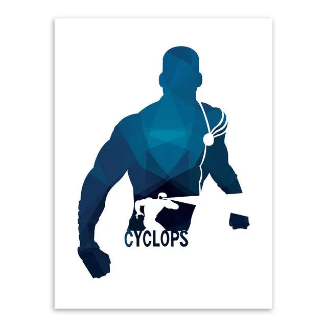 Superhero Canvas Art