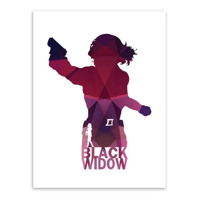 Superhero Canvas Art