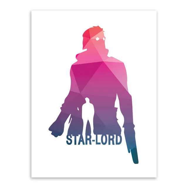 Superhero Canvas Art