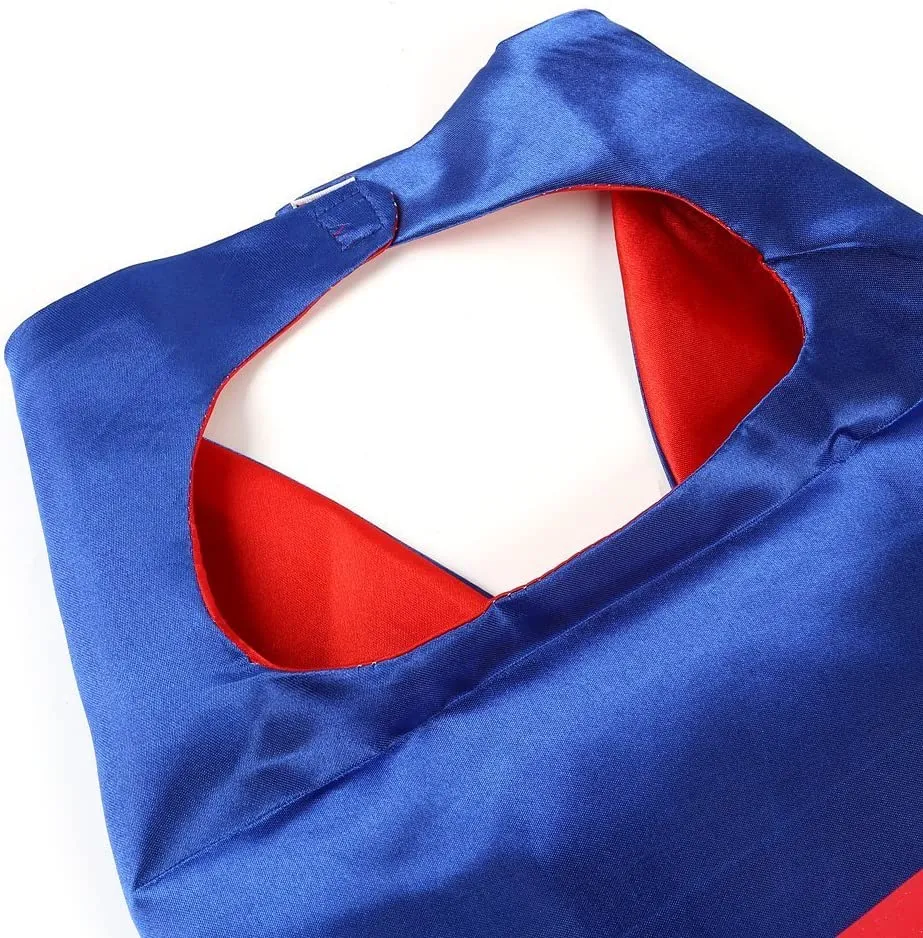 Superhero Capes for Birthday Return Gift with Matching Slap Bracelet and Eyemask- Girls set of 4