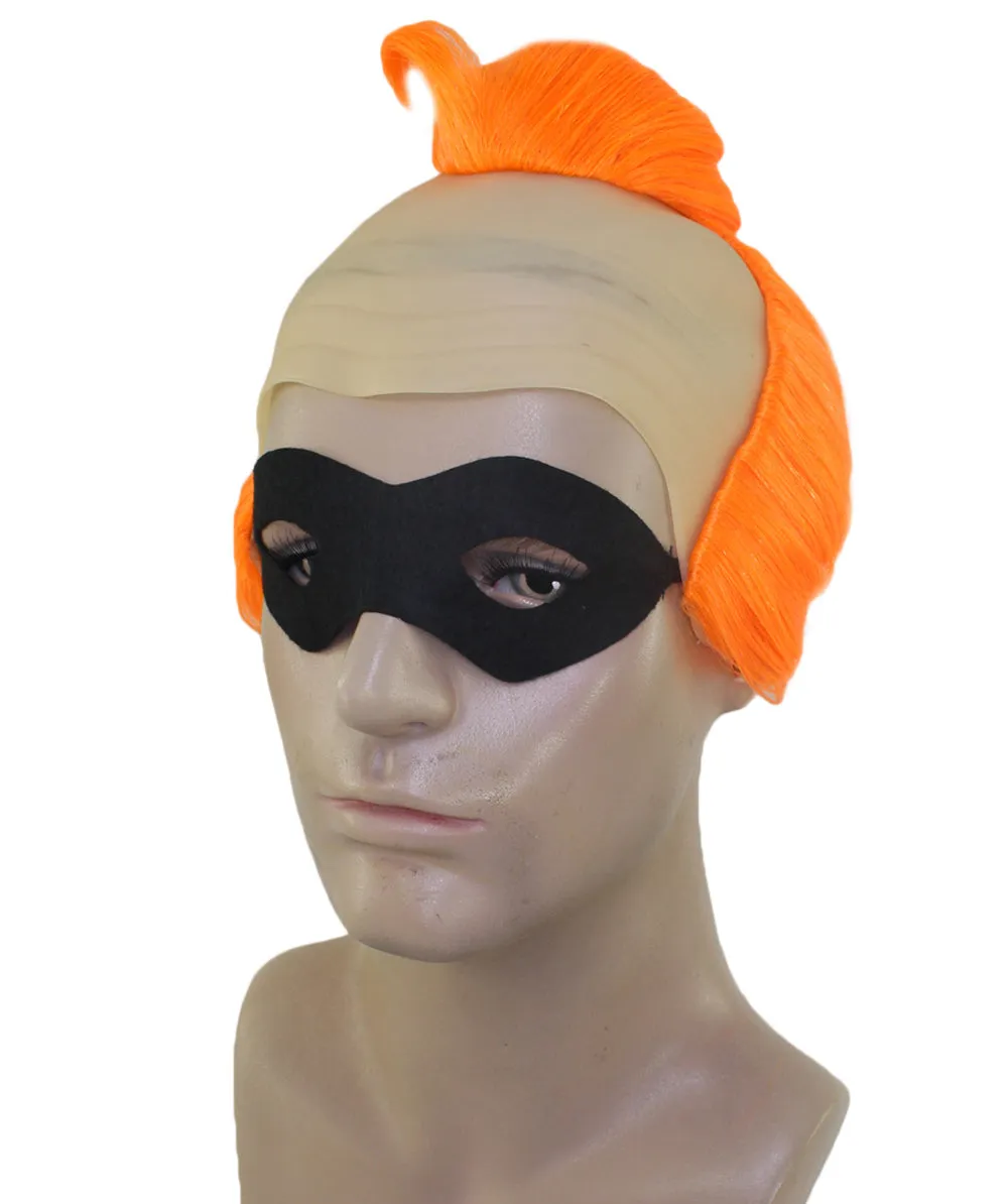 Superhero Family Mens Wig | Wig with Mask Set | TV/Movie Wigs