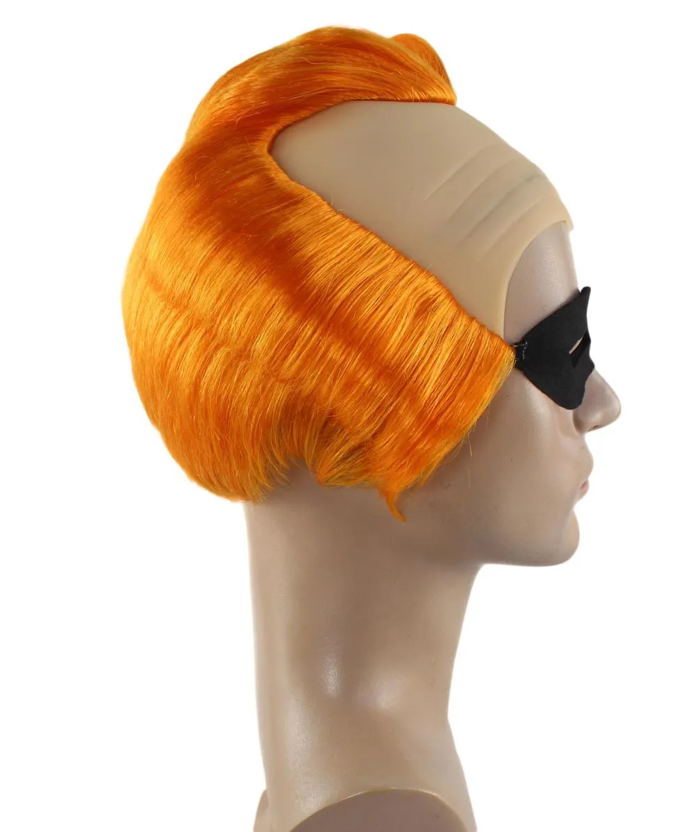 Superhero Family Mens Wig | Wig with Mask Set | TV/Movie Wigs
