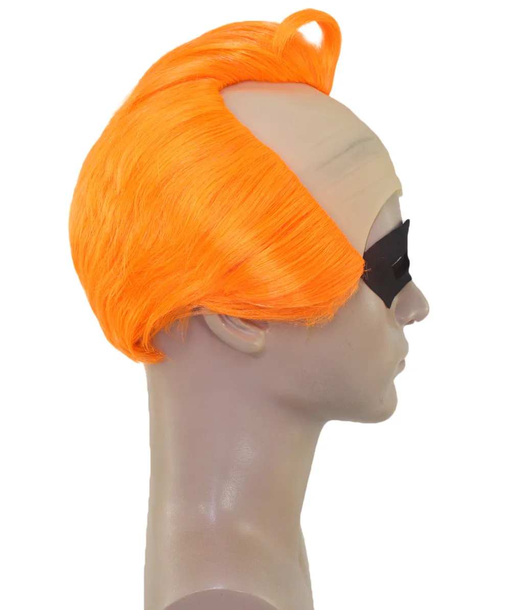 Superhero Family Mens Wig | Wig with Mask Set | TV/Movie Wigs
