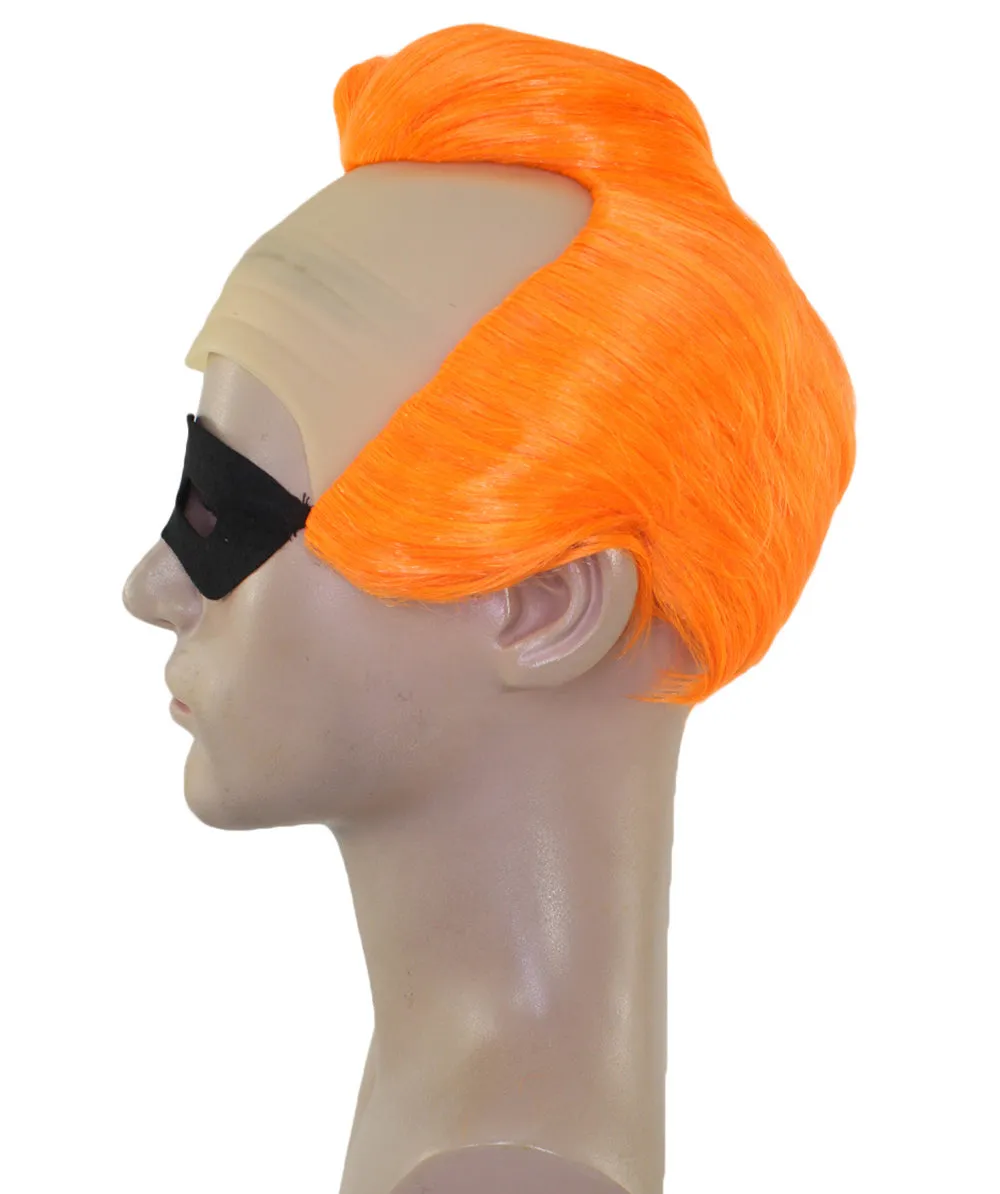Superhero Family Mens Wig | Wig with Mask Set | TV/Movie Wigs