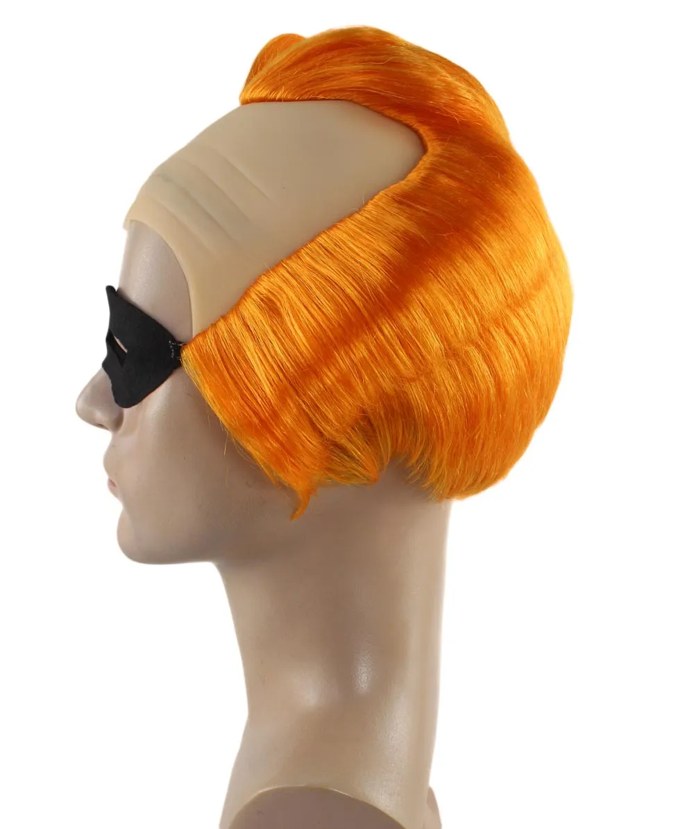 Superhero Family Mens Wig | Wig with Mask Set | TV/Movie Wigs