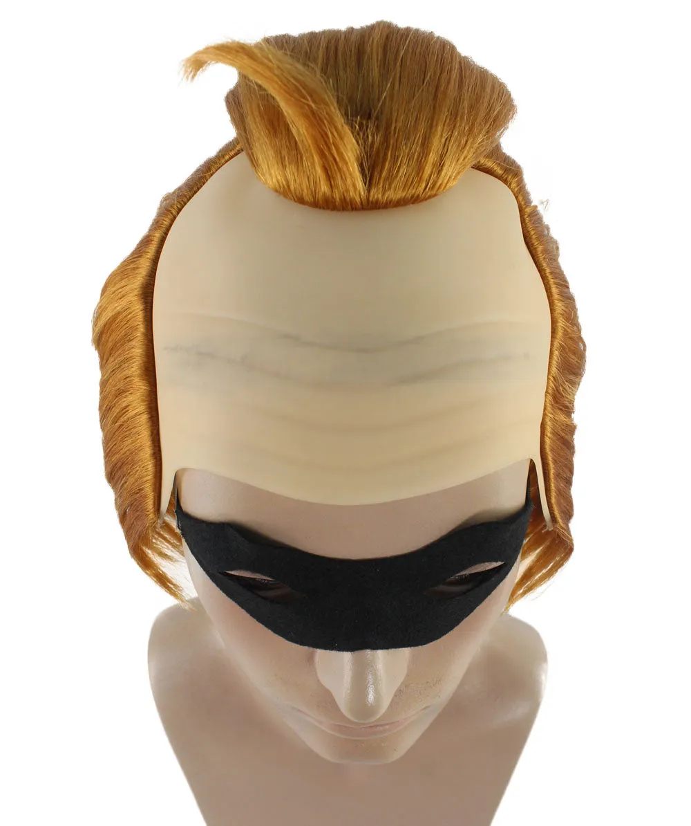 Superhero Family Mens Wig | Wig with Mask Set | TV/Movie Wigs
