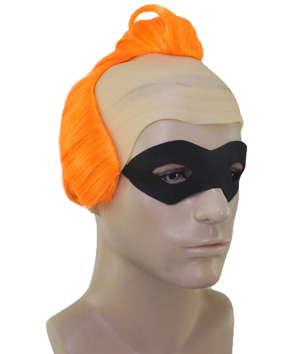 Superhero Family Mens Wig | Wig with Mask Set | TV/Movie Wigs