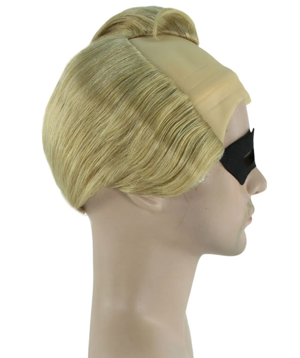 Superhero Family Mens Wig | Wig with Mask Set | TV/Movie Wigs