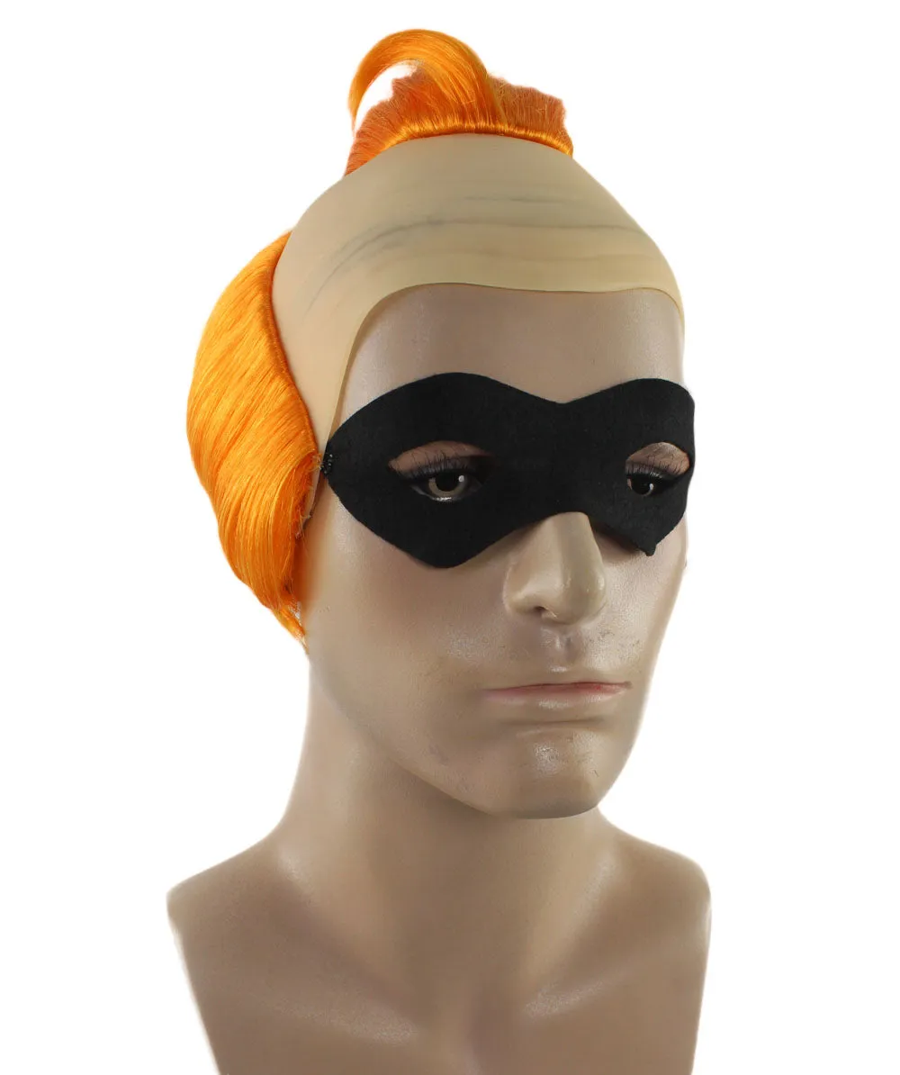 Superhero Family Mens Wig | Wig with Mask Set | TV/Movie Wigs