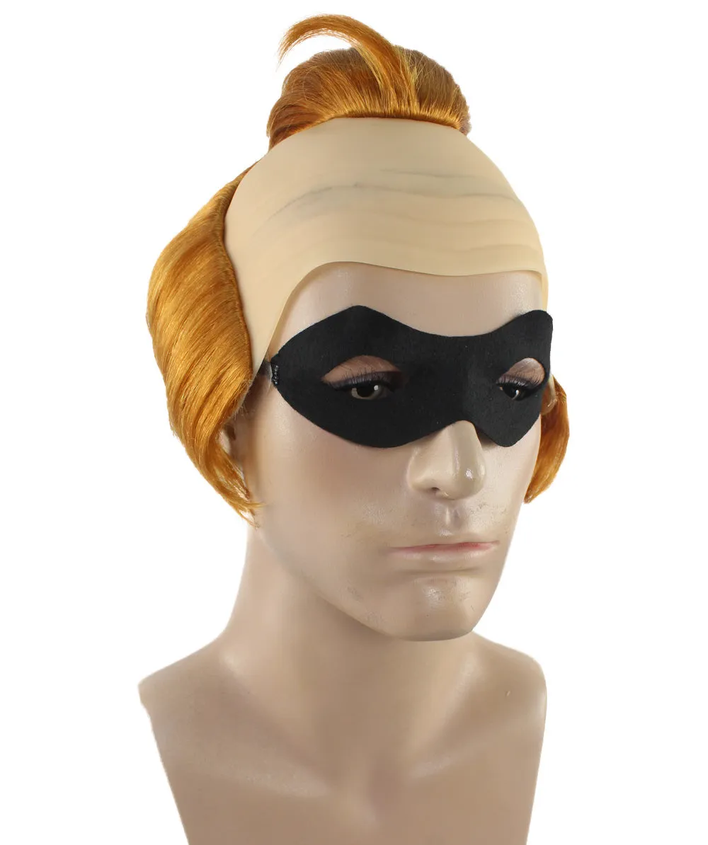 Superhero Family Mens Wig | Wig with Mask Set | TV/Movie Wigs