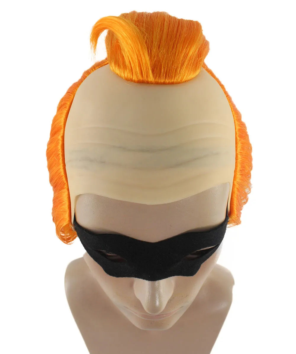 Superhero Family Mens Wig | Wig with Mask Set | TV/Movie Wigs