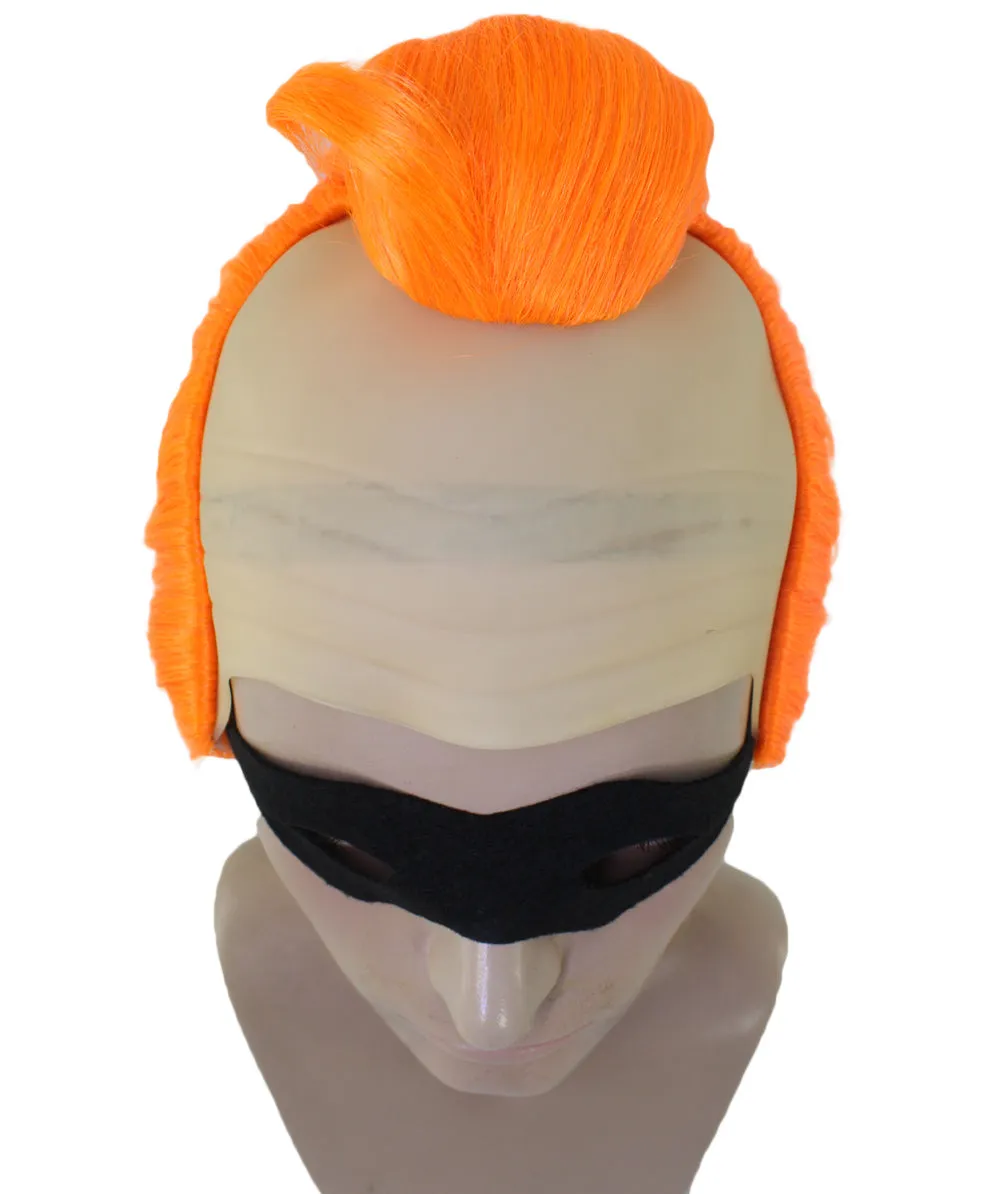 Superhero Family Mens Wig | Wig with Mask Set | TV/Movie Wigs