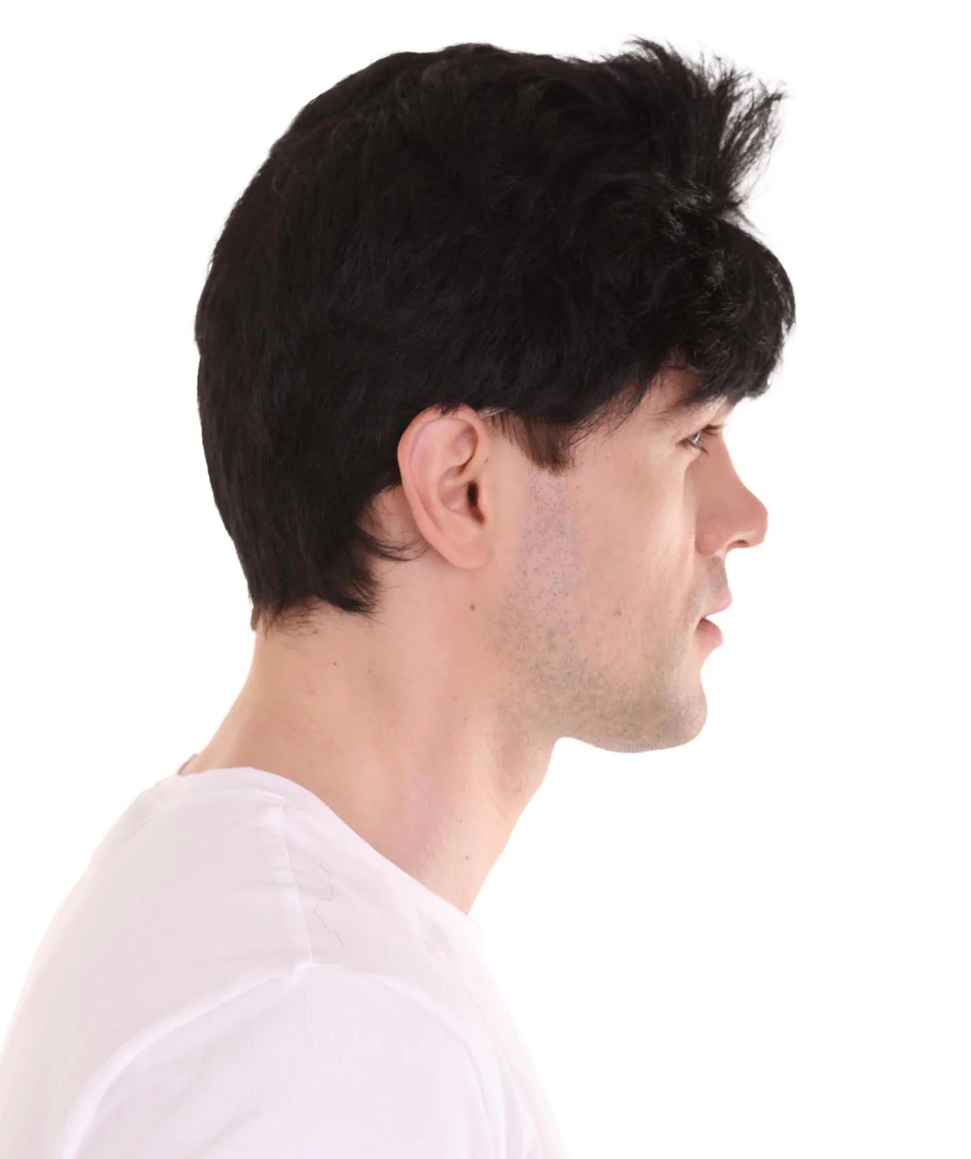 Superhero Green Mens Wig  | Cosplay Halloween Wig | Premium Breathable Capless Cap