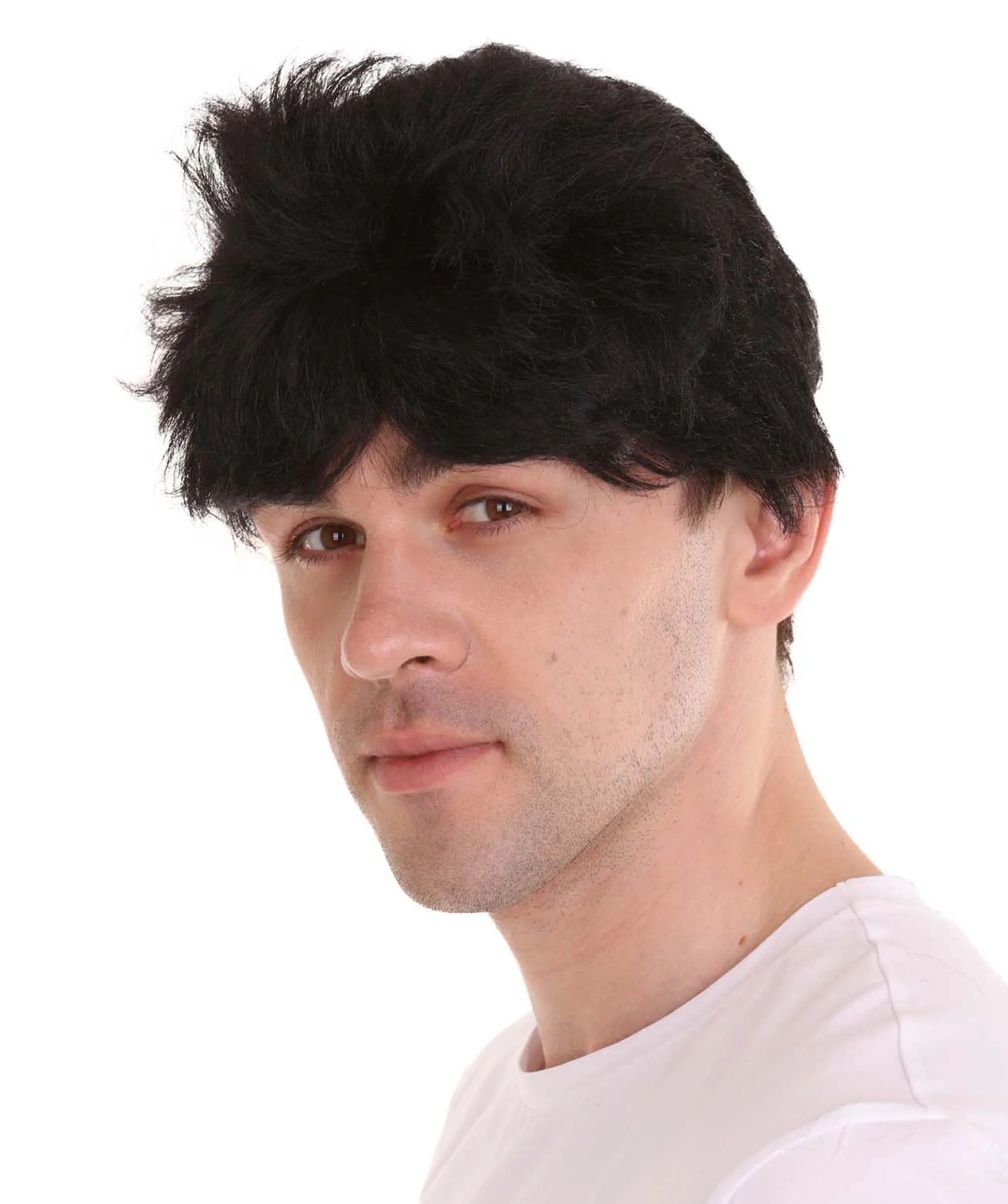 Superhero Green Mens Wig  | Cosplay Halloween Wig | Premium Breathable Capless Cap