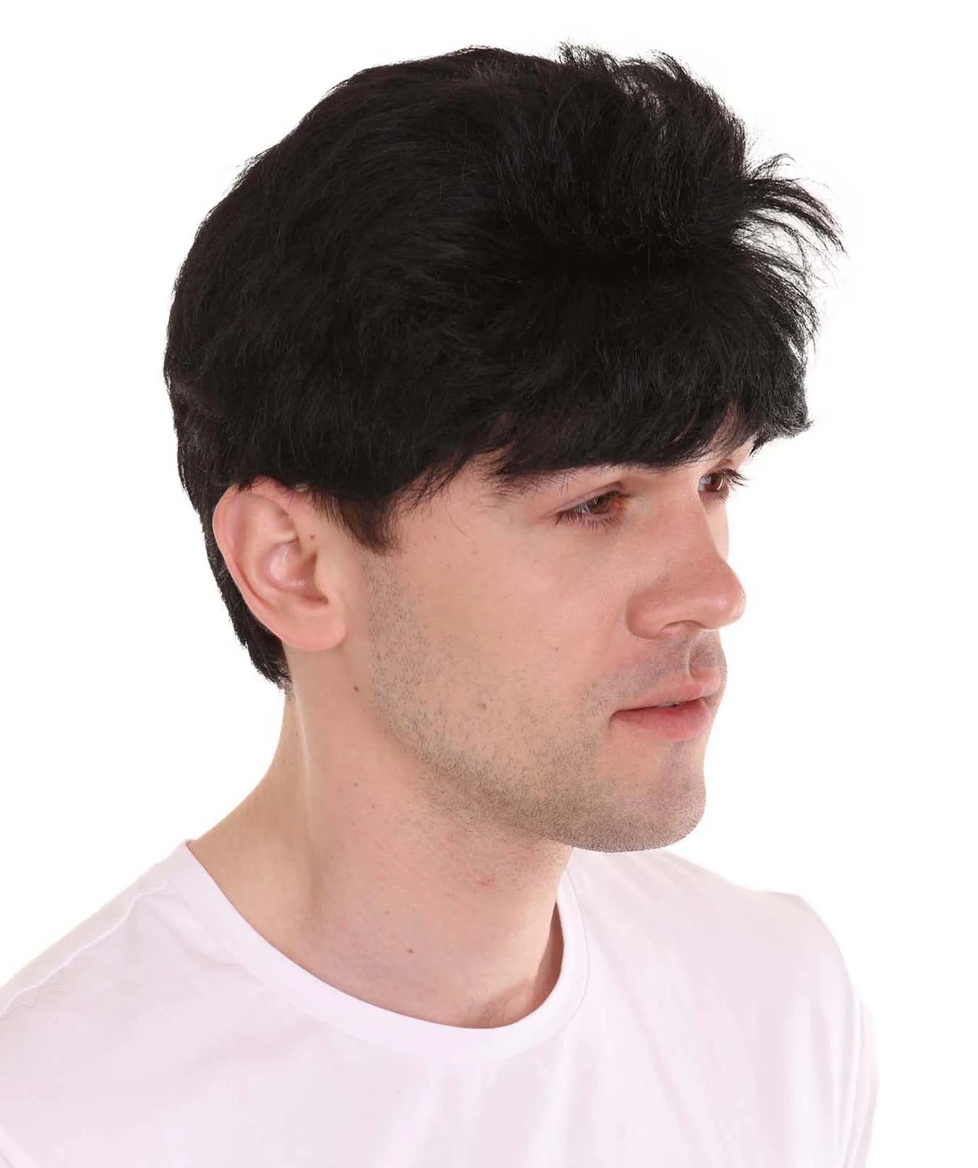 Superhero Green Mens Wig  | Cosplay Halloween Wig | Premium Breathable Capless Cap