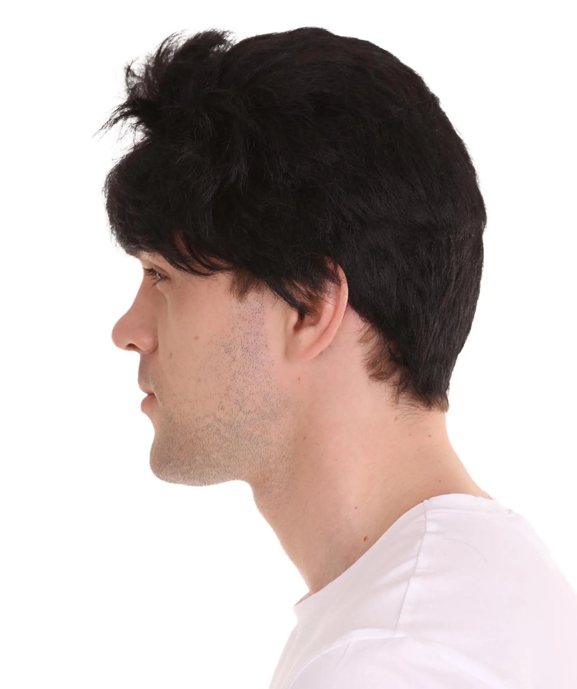 Superhero Green Mens Wig  | Cosplay Halloween Wig | Premium Breathable Capless Cap