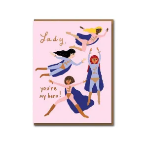 Superhero Greeting Card