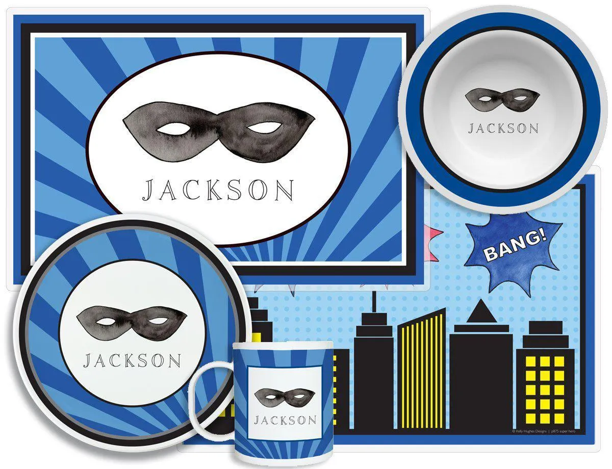 Superhero Kids Dinnerware