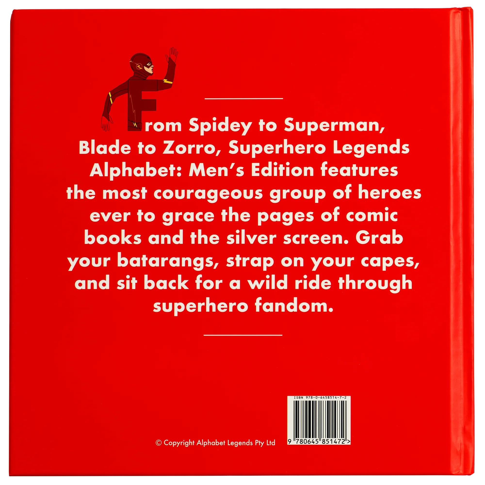 Superhero Legends Alphabet - dual set