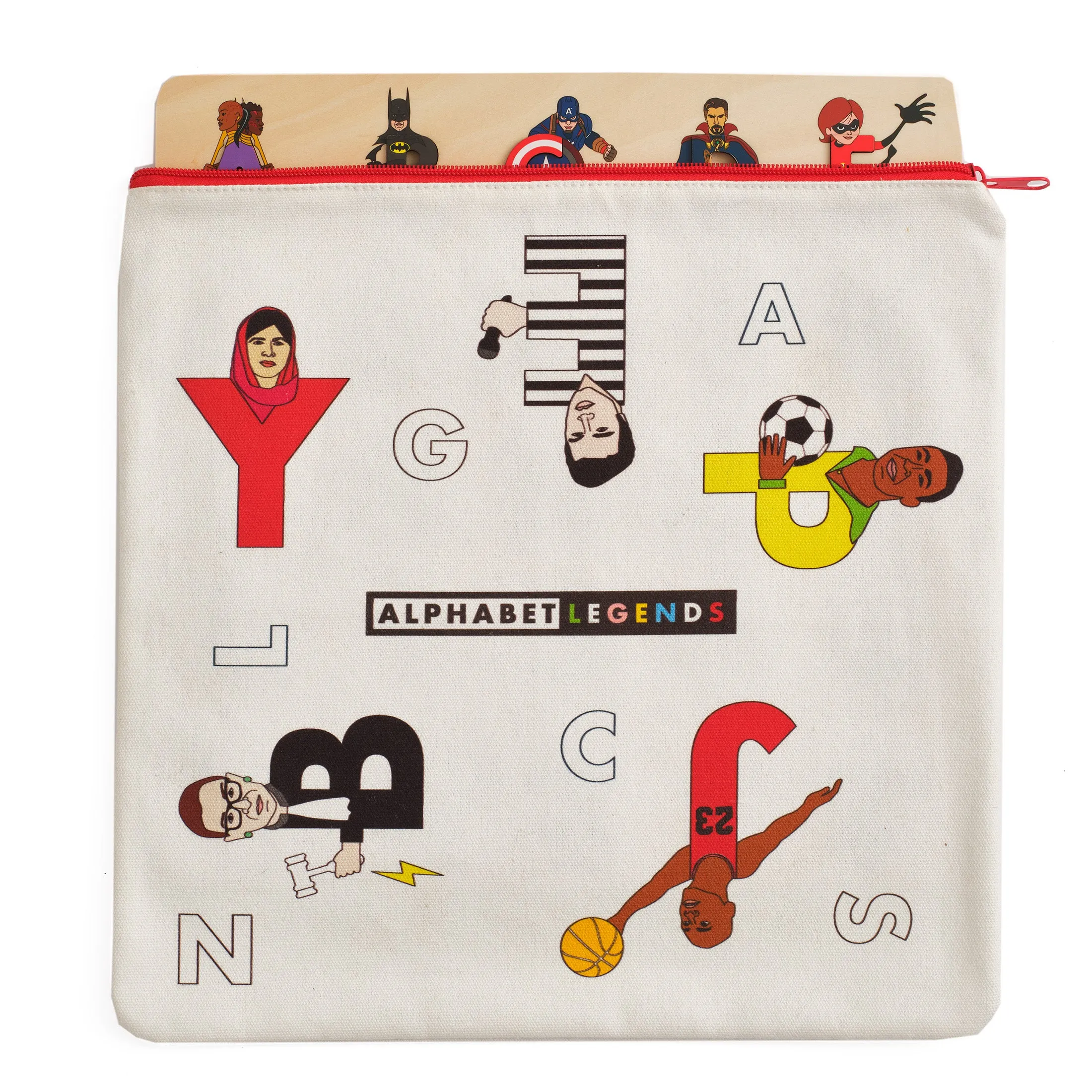Superhero Legends Alphabet Set