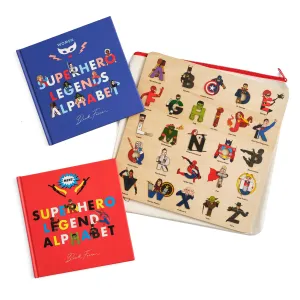 Superhero Legends Alphabet Set